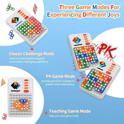 Super Blocks Pattern Matching Puzzle