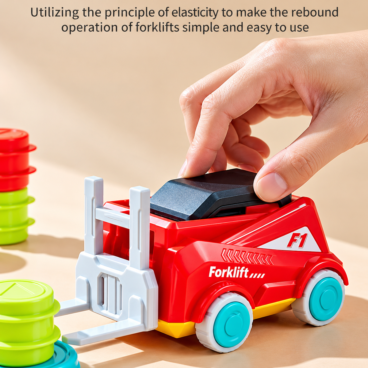 Forklift Transport Game Toy