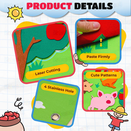 Montessori Felt Story Board Set
