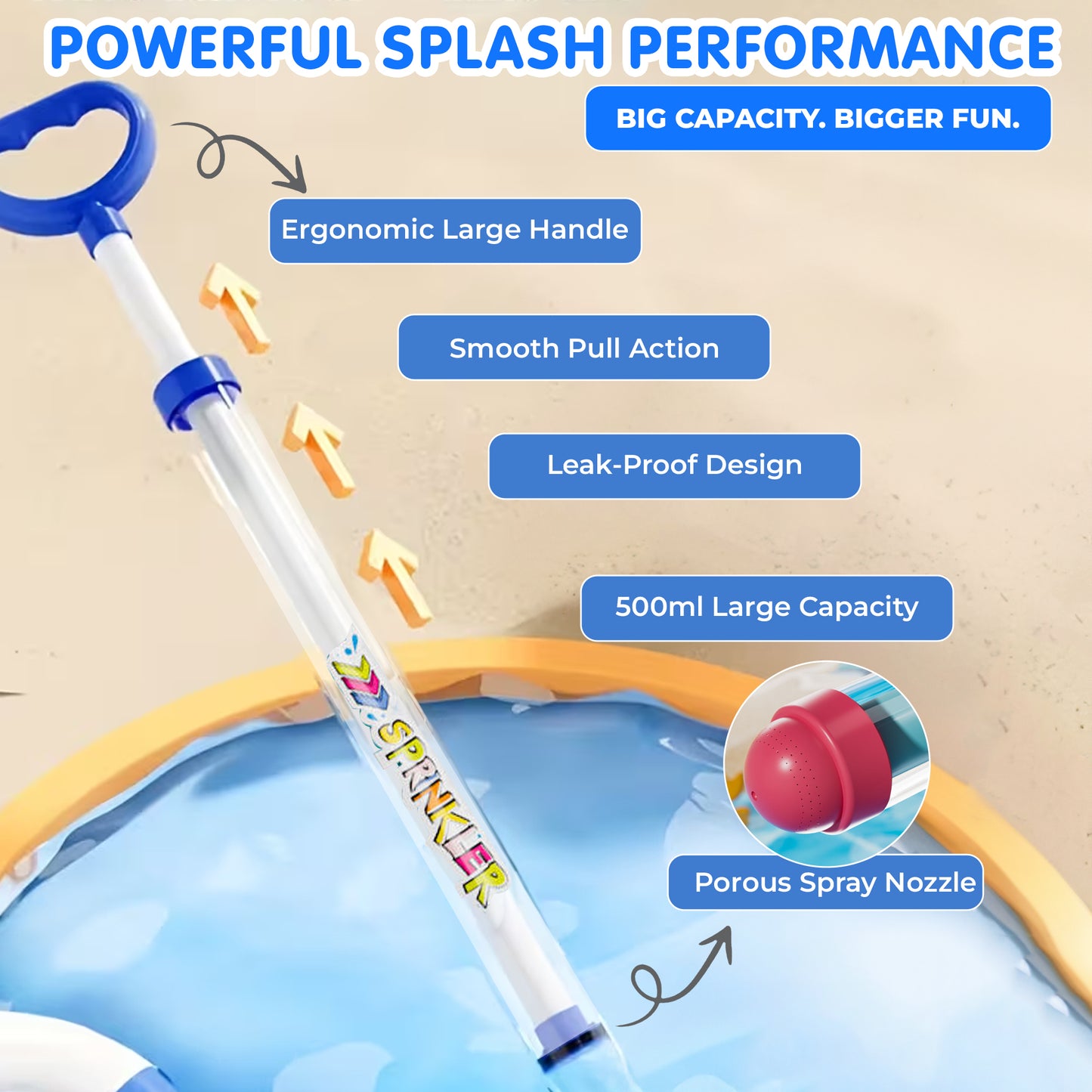 Water Spray Gun Toy