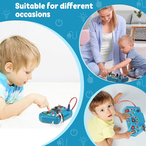 Interactive Montessori LED Sensory Activity Board