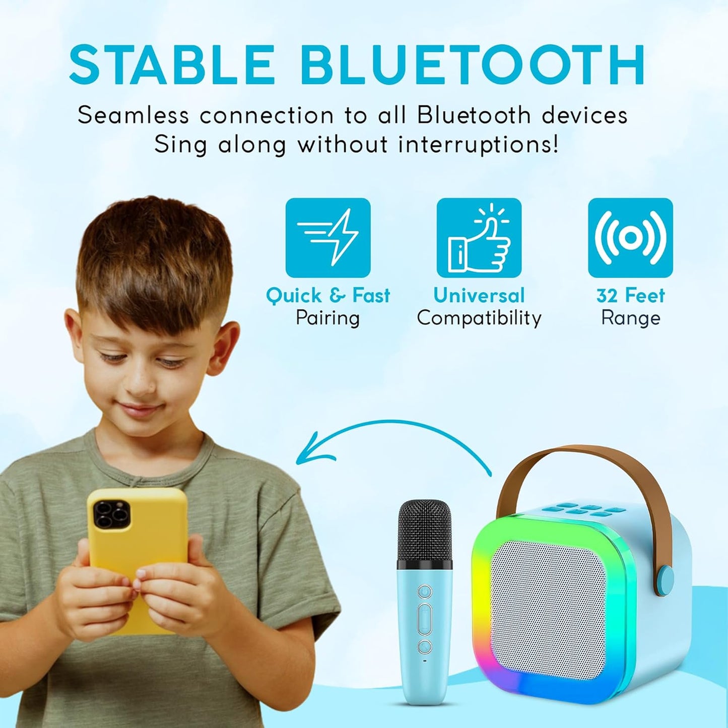 Sing-Along Bluetooth Karaoke