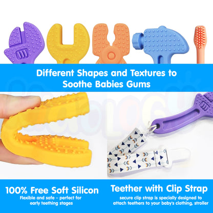Silicone Baby Chew Teether Toy