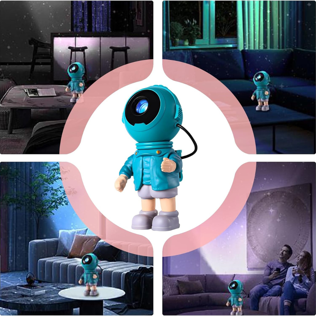 Astronaut Galaxy Projector Light