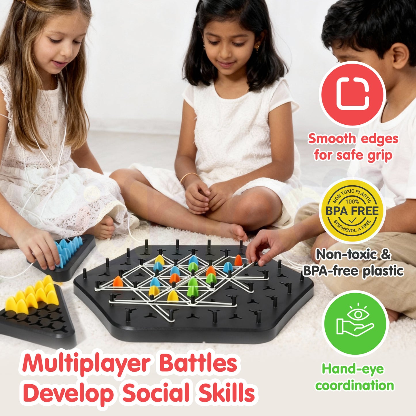 Chain Triangle Chess Game