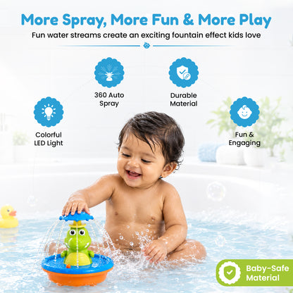 Fountain Crocodile Bath Toy by Kidology, view 5