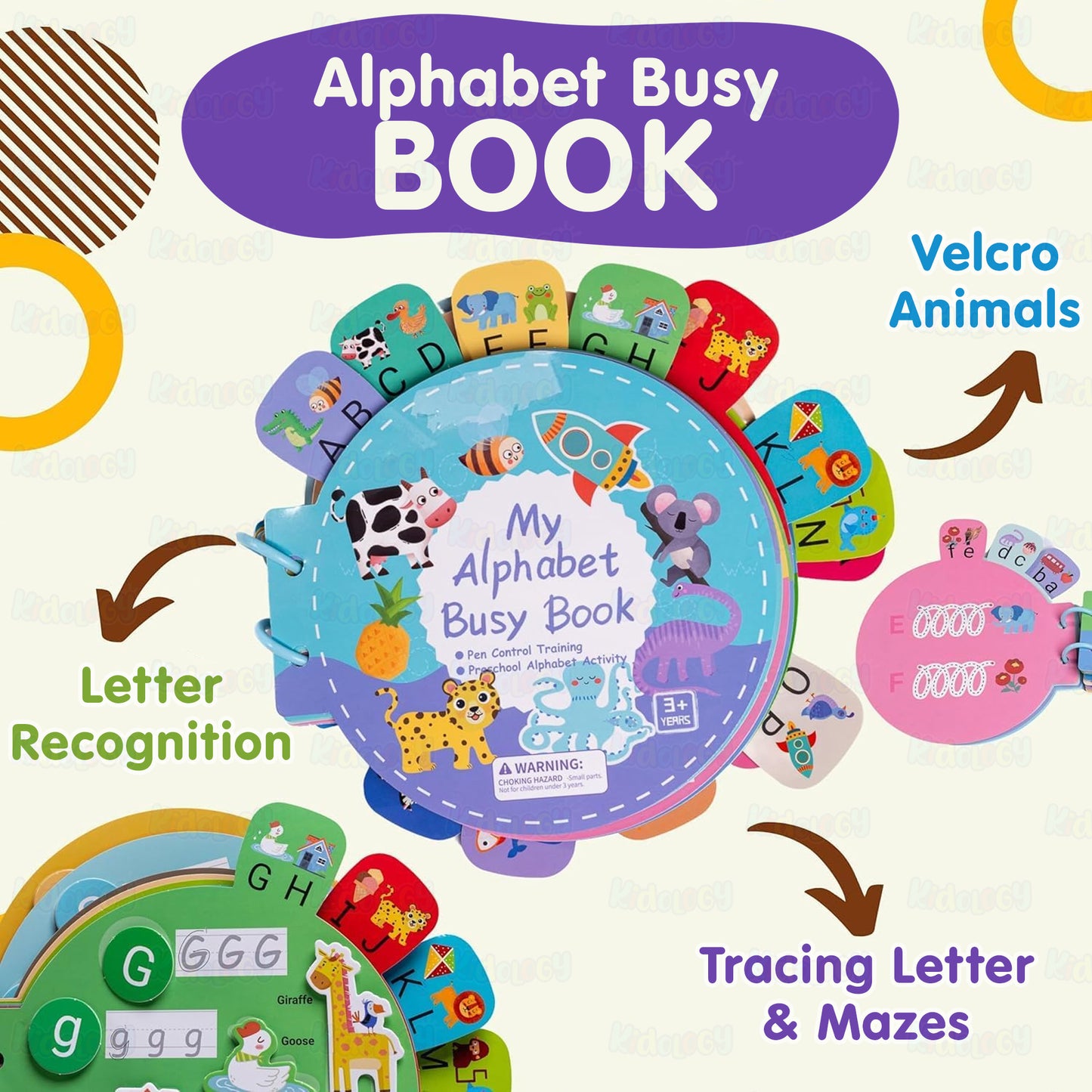 Alphabet Busy Book for Kids