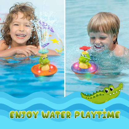 Fountain Crocodile Bath Toys