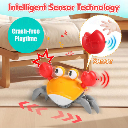 Dancing Musical Crawling Crab Baby Toy