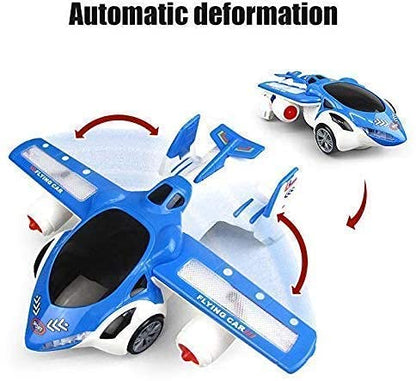 Automatic Deformation Airplane With Light & Music