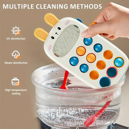 Kids Realistic Phone Pull String Activity Toy