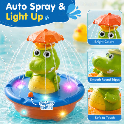 Fountain Crocodile Bath Toys