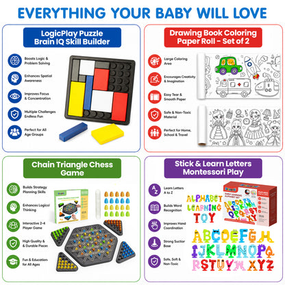 Creative Learning & Fun Hamper ( Pack of 4 )