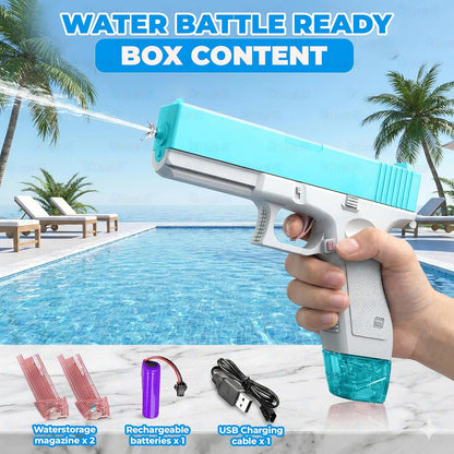 Electric Water Gun Toy – Dual Magazines