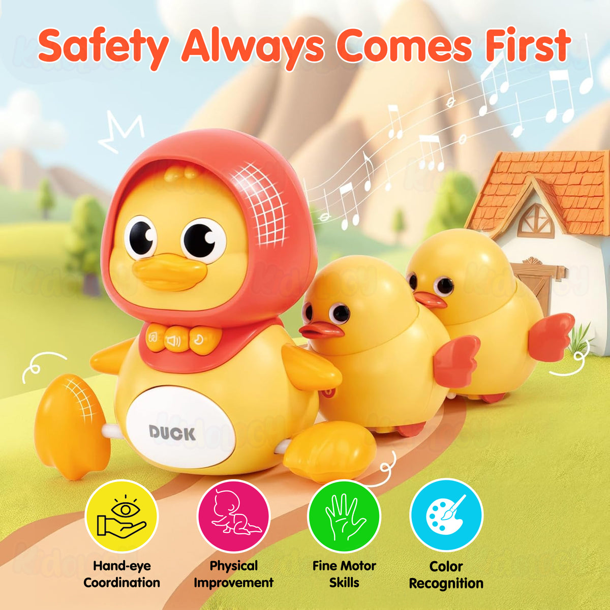 Baby Musical Duck Toy Set