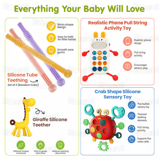 Happy Baby Sensory Gift Hamper ( Pack of 4 )