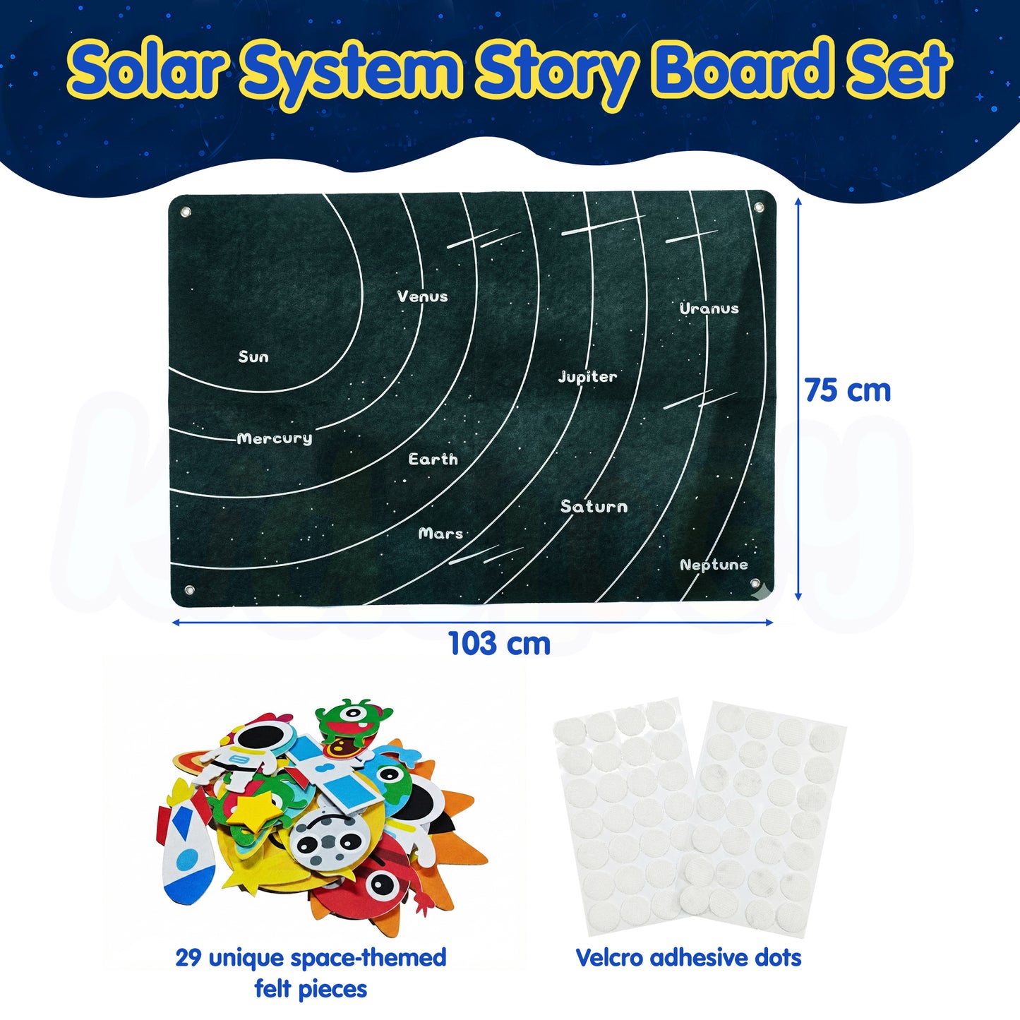 Montessori Felt Story Board Set