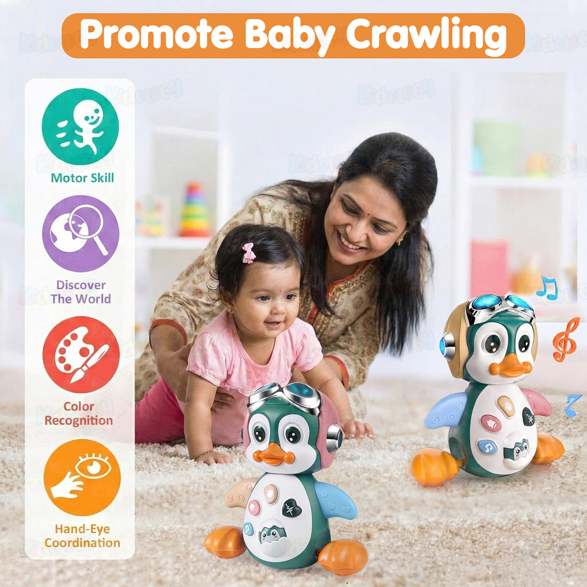 Crawling Penguin