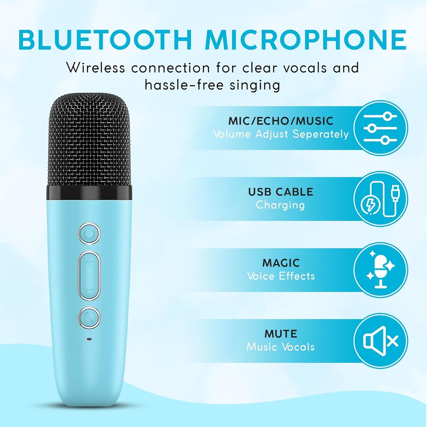 Sing-Along Bluetooth Karaoke