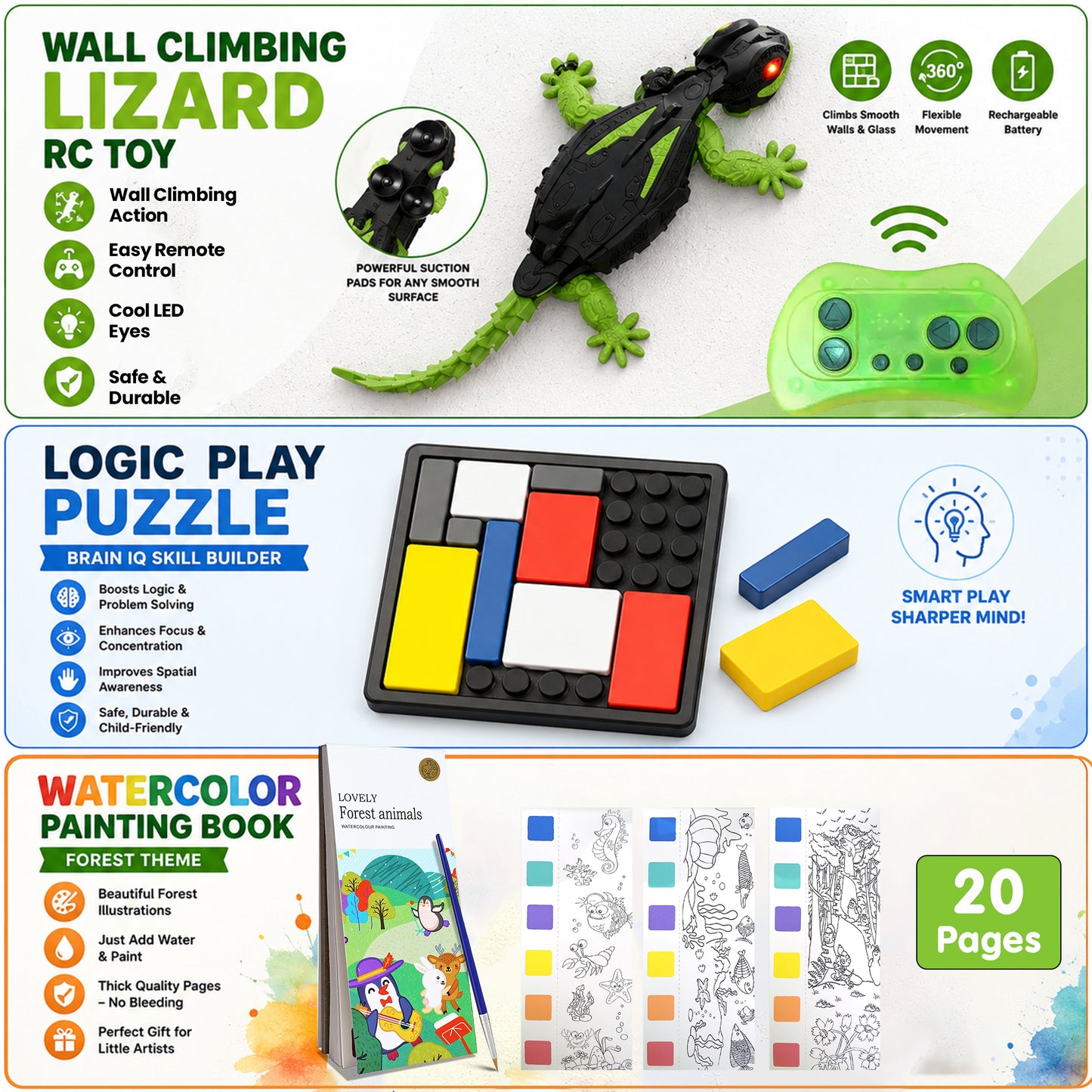 Smart Play Adventure Hamper ( Pack of 3 )