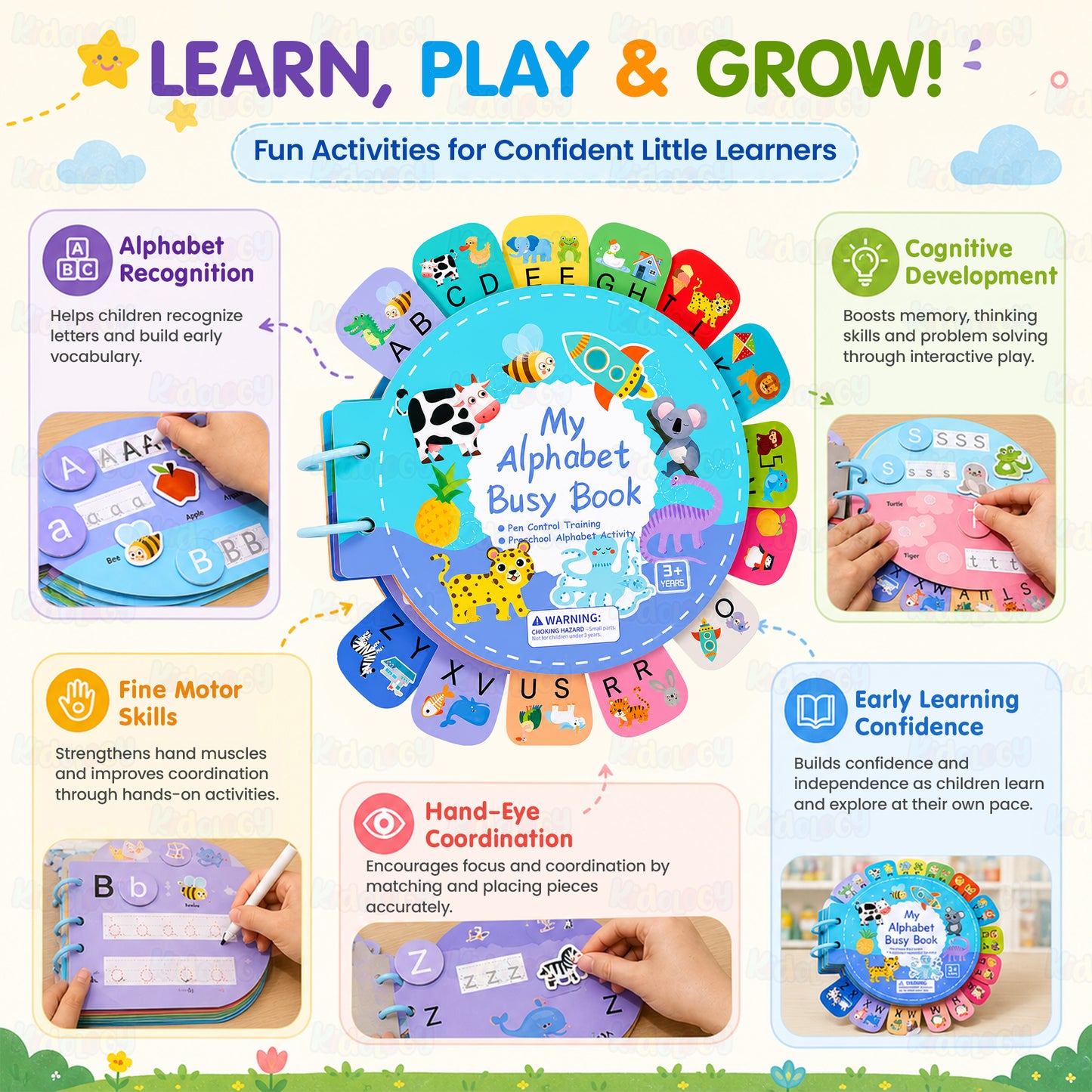 Alphabet Busy Book for Kids