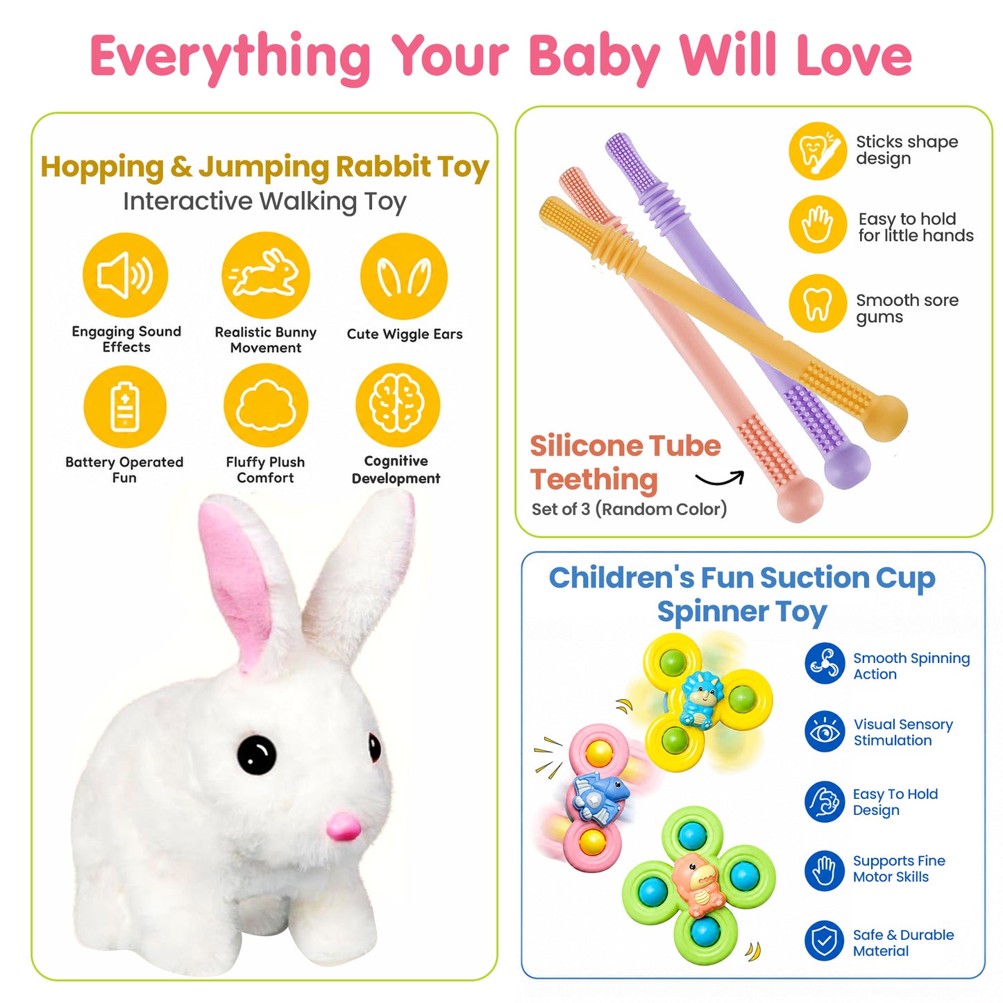 Baby Play & Explore Hamper ( Set of 5 )