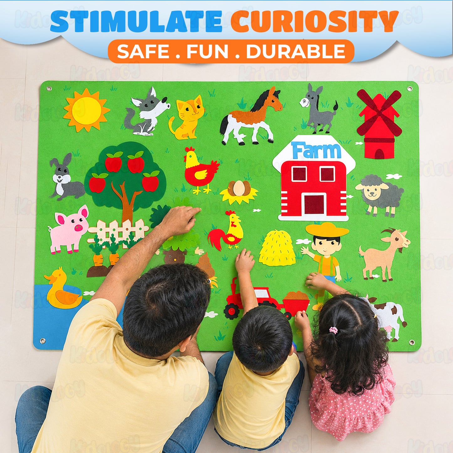 Montessori Felt Story Board Set