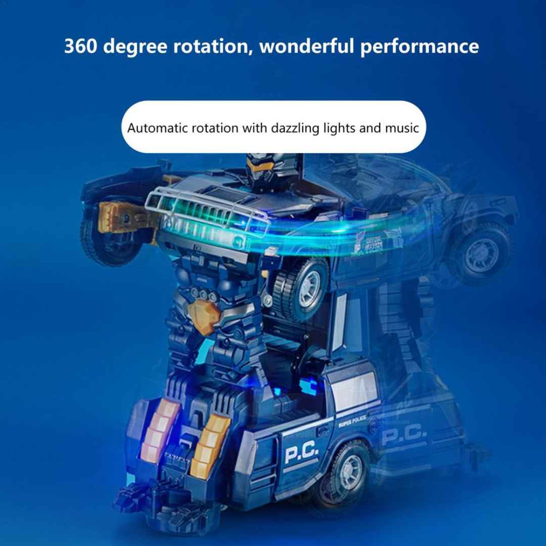 Transforming Robot Model Toy Car – Ultimate 2-in-1 Action Figure