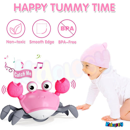 Dancing Musical Crawling Crab Baby Toy