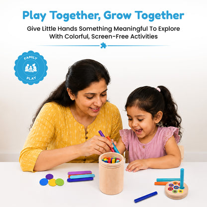 Multi Activity Montessori Wooden Toy