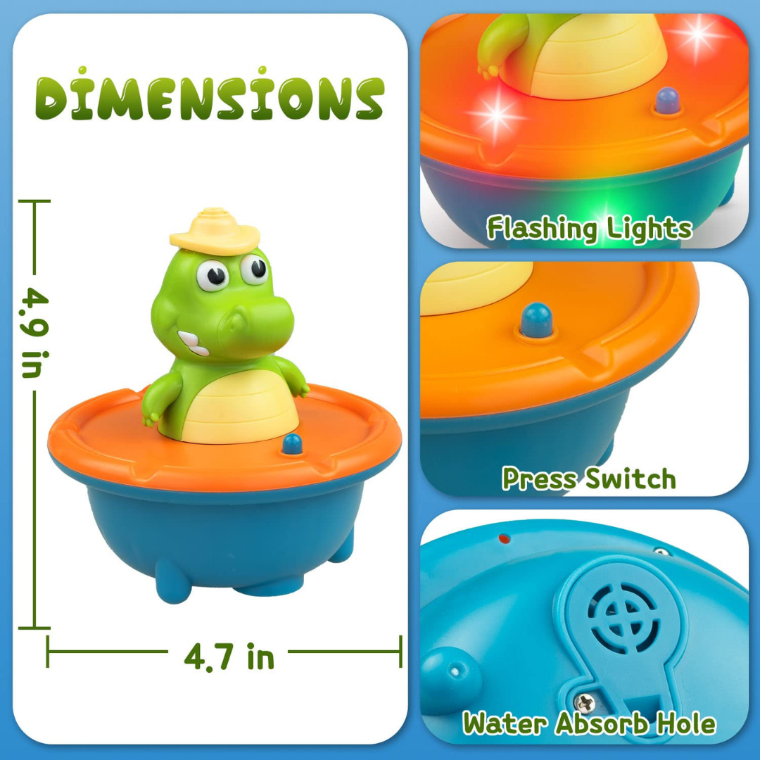 Fountain Crocodile Bath Toys