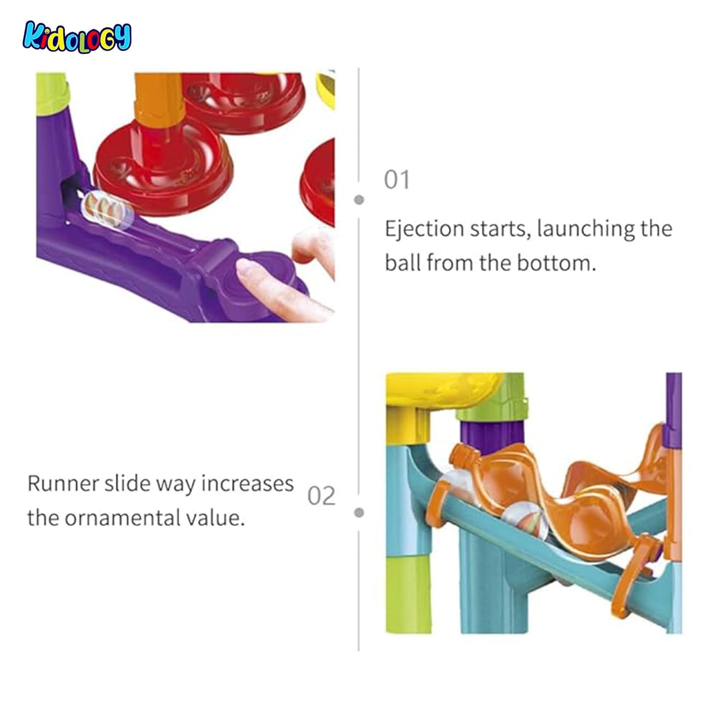 Marble Run Race Track Play Set