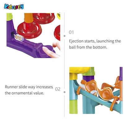 Marble Run Race Track Play Set