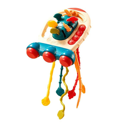 Baby Pull String Sensory Finger Rocket Toy