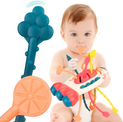 Baby Pull String Sensory Finger Rocket Toy