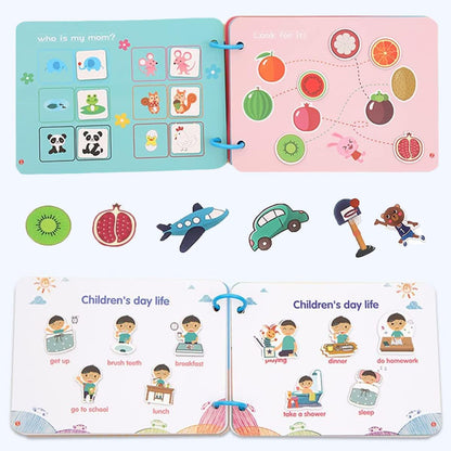 Montessori Quiet Book Pack of 3