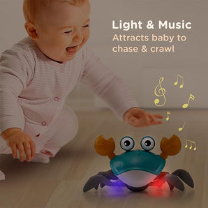 Dancing Musical Crawling Crab Baby Toy