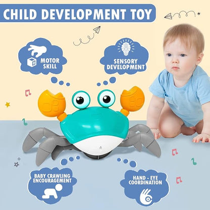Dancing Musical Crawling Crab Baby Toy