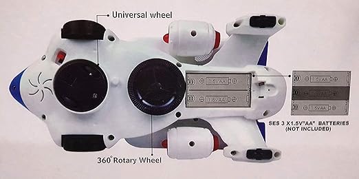 Automatic Deformation Airplane With Light & Music