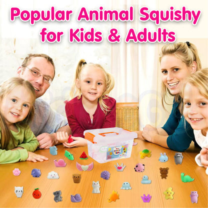 80 Pcs Mochi Squishy Toys Set