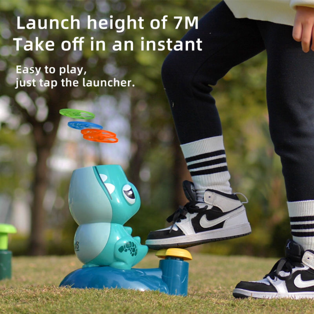 Flying Disc Launcher Toy