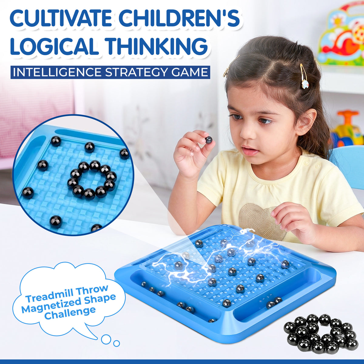 Magnetic Battle Chess Game