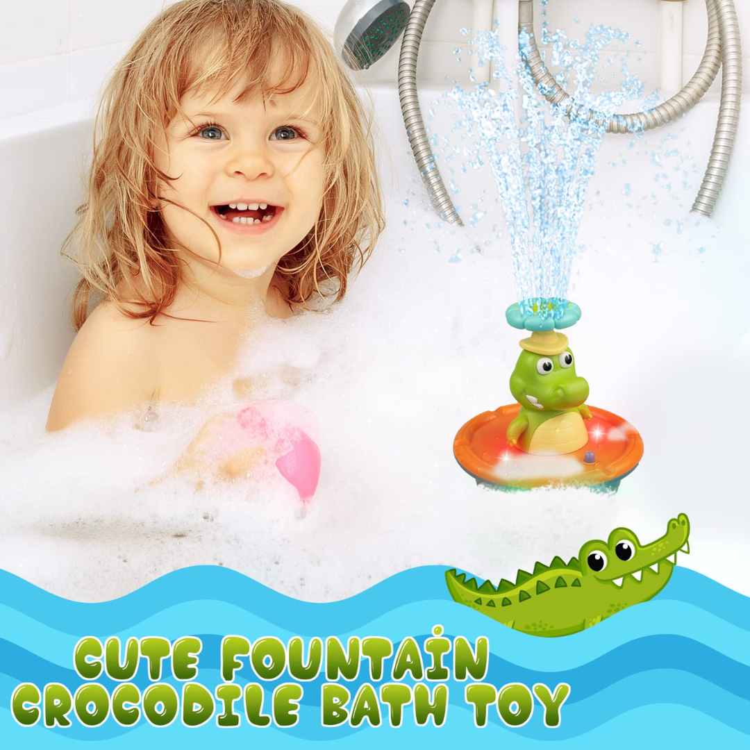 Fountain Crocodile Bath Toys