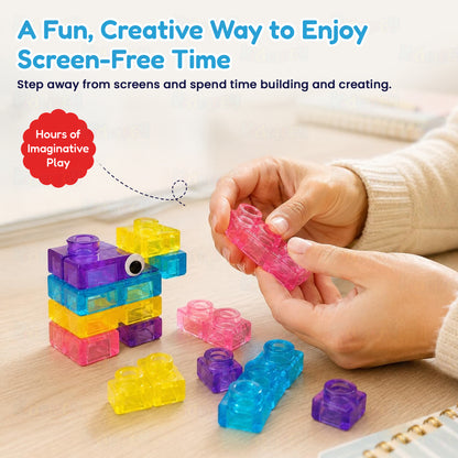 Soft Sensory Building Blocks Set – 40PCS
