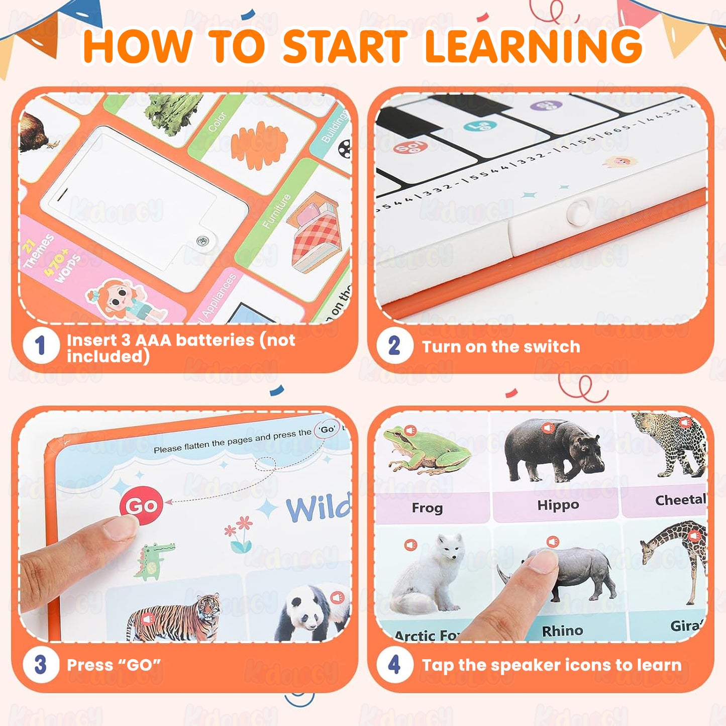 First English Words Sound Book