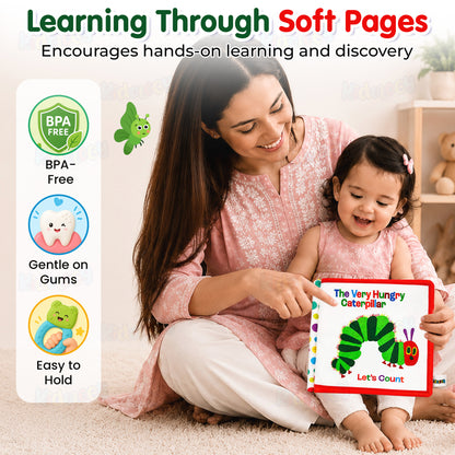 Caterpillar Counting Crinkle Cloth Book