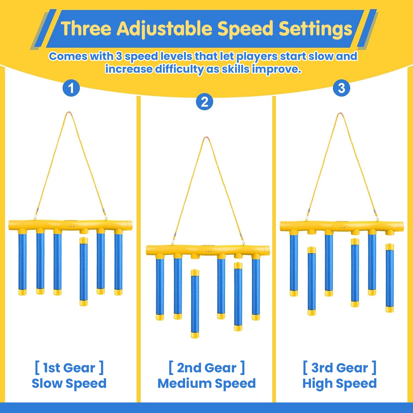 Reflex Drop Sticks Challenge Game