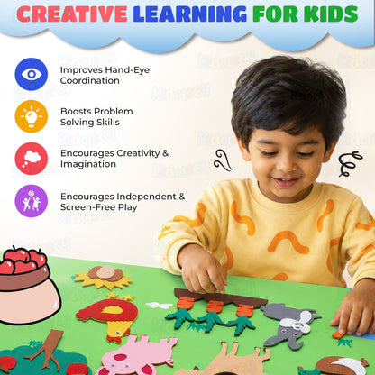 Montessori Felt Story Board Set