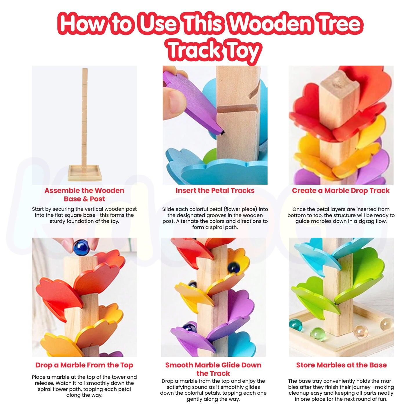 Kidology Wooden Music Tree Toy