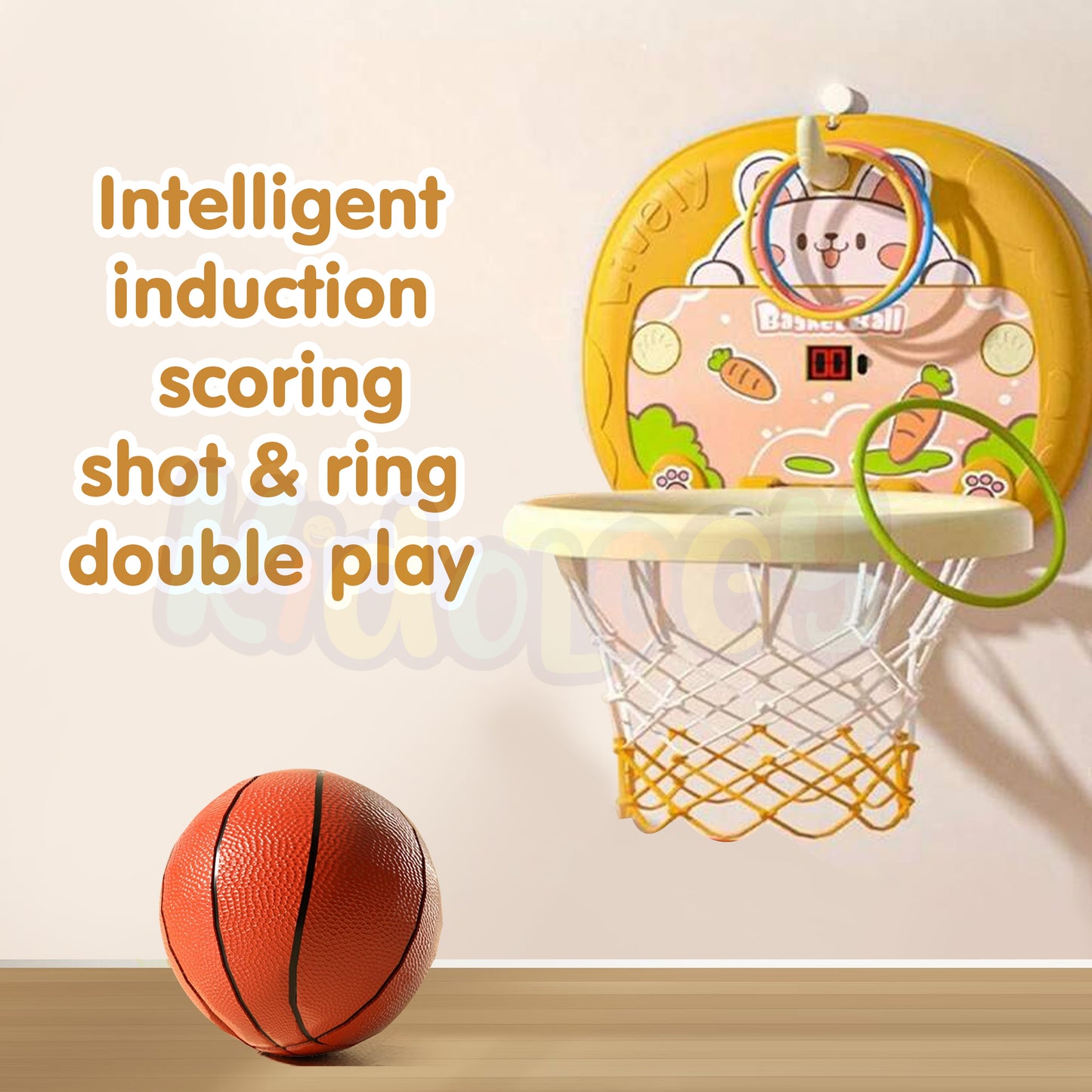 Indoor Mini Basketball Hoop With Digital Score Counter